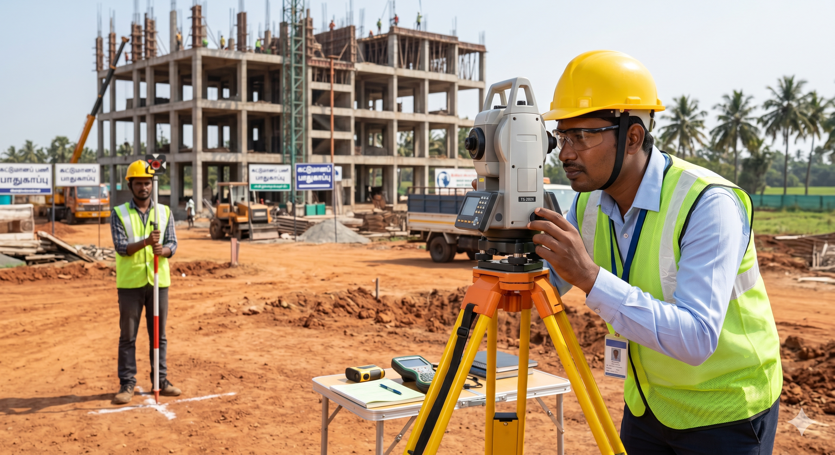 Construction Site Survey Instruments